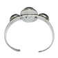 Sterling Silver Onyx Navajo Cuff Bracelet