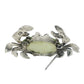 Sterling Silver Crab Brooch Pin