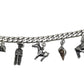 Sterling Silver Mexico Charm Bracelet