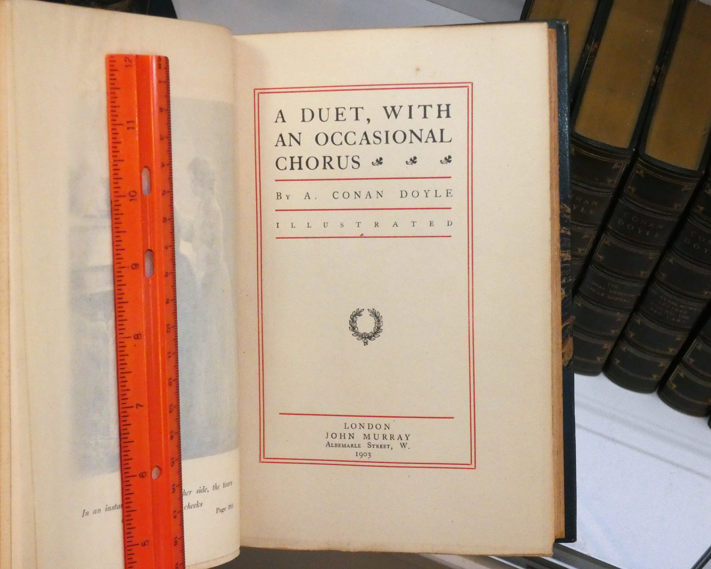 Sir Arthur Conan Doyle The Authors Edition in a 12 Vol. Set Signed