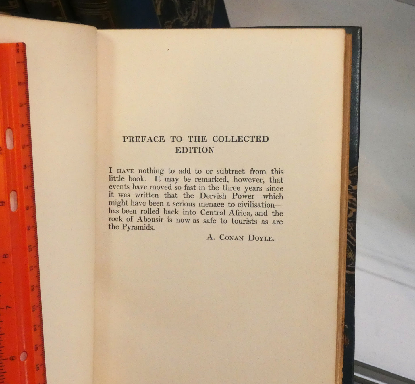Sir Arthur Conan Doyle The Authors Edition in a 12 Vol. Set Signed