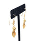 14K Gold Slipper Earring