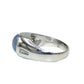 Art Deco Platinum Star Sapphire & Diamond Ring