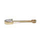 14K Gold Safety Pin with Diamonds