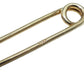 14K Gold Safety Pin with Diamonds
