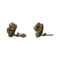Miriam Haskell Faux Baroque Pearls Butterfly Necklace &  Cluster Earrings