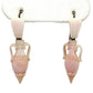 Victorian Angel Skin Coral Cherub & Amphora Pin Pendant & Earrings