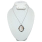 Hebe & Eagle 800 Silver Cameo Pin Pendant