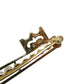 14K Gold Mikimoto Akoyo Key Brooch with Pearls