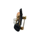 14K Gold Black Branch Brooch wtih Pearls & Angel Skin Coral