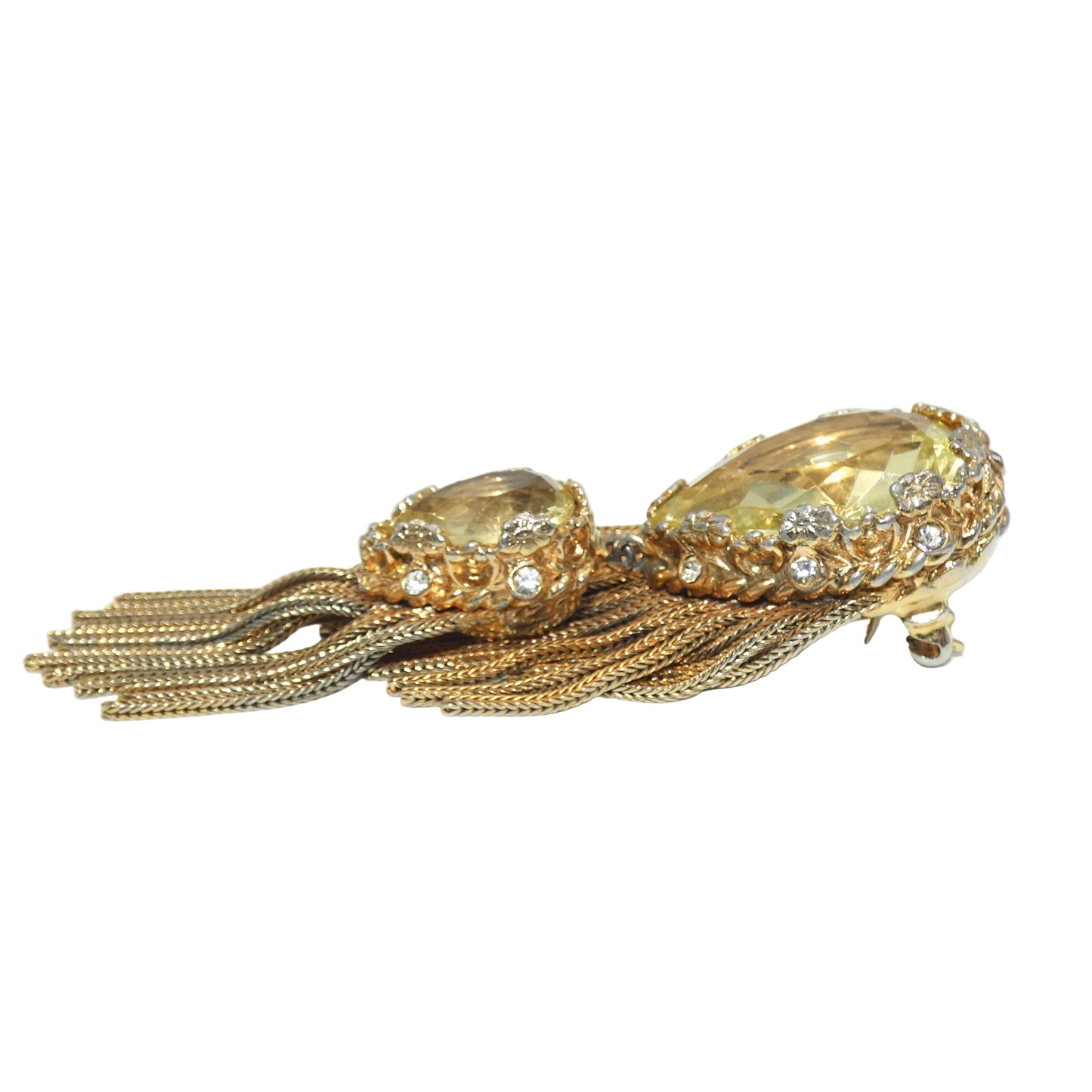 Hattie Carnegie Fringe Brooch