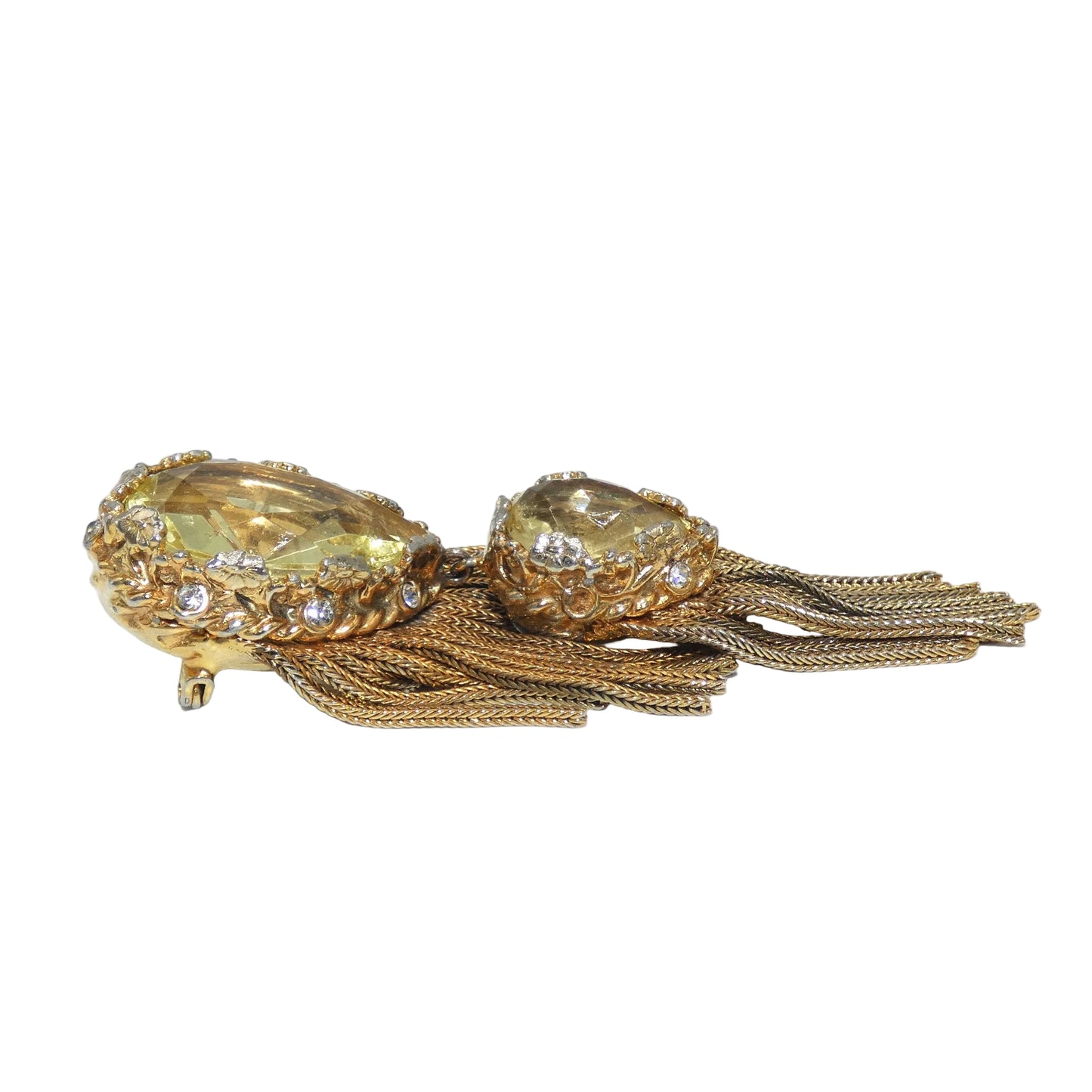 Hattie Carnegie Fringe Brooch