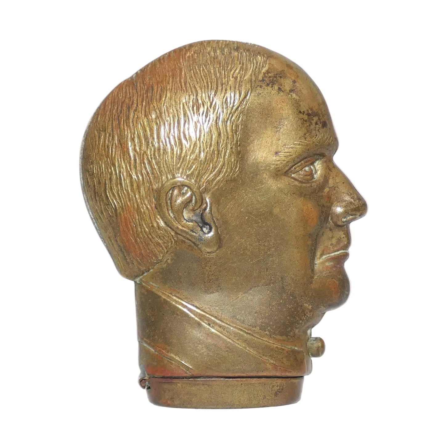 President McKinley 1896 Figural Match Safe