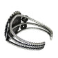 Sterling Silver Montana Agate Bracelet & Ring