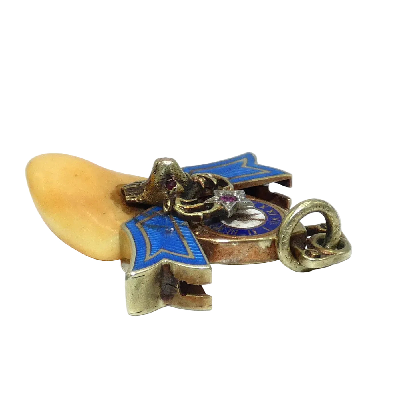 Antique 14K Gold Elks Tooth BPOE