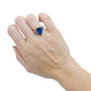 10K Gold Topaz Heart Ring