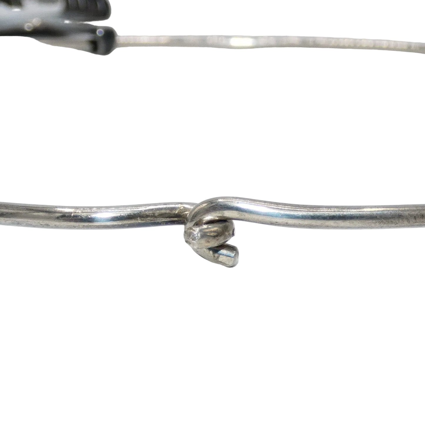 David Andersen Harp Necklace in Sterling Silver