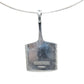 David Andersen Harp Necklace in Sterling Silver