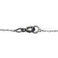 Edwardian Sterling Silver Amethyst Negligee Necklace