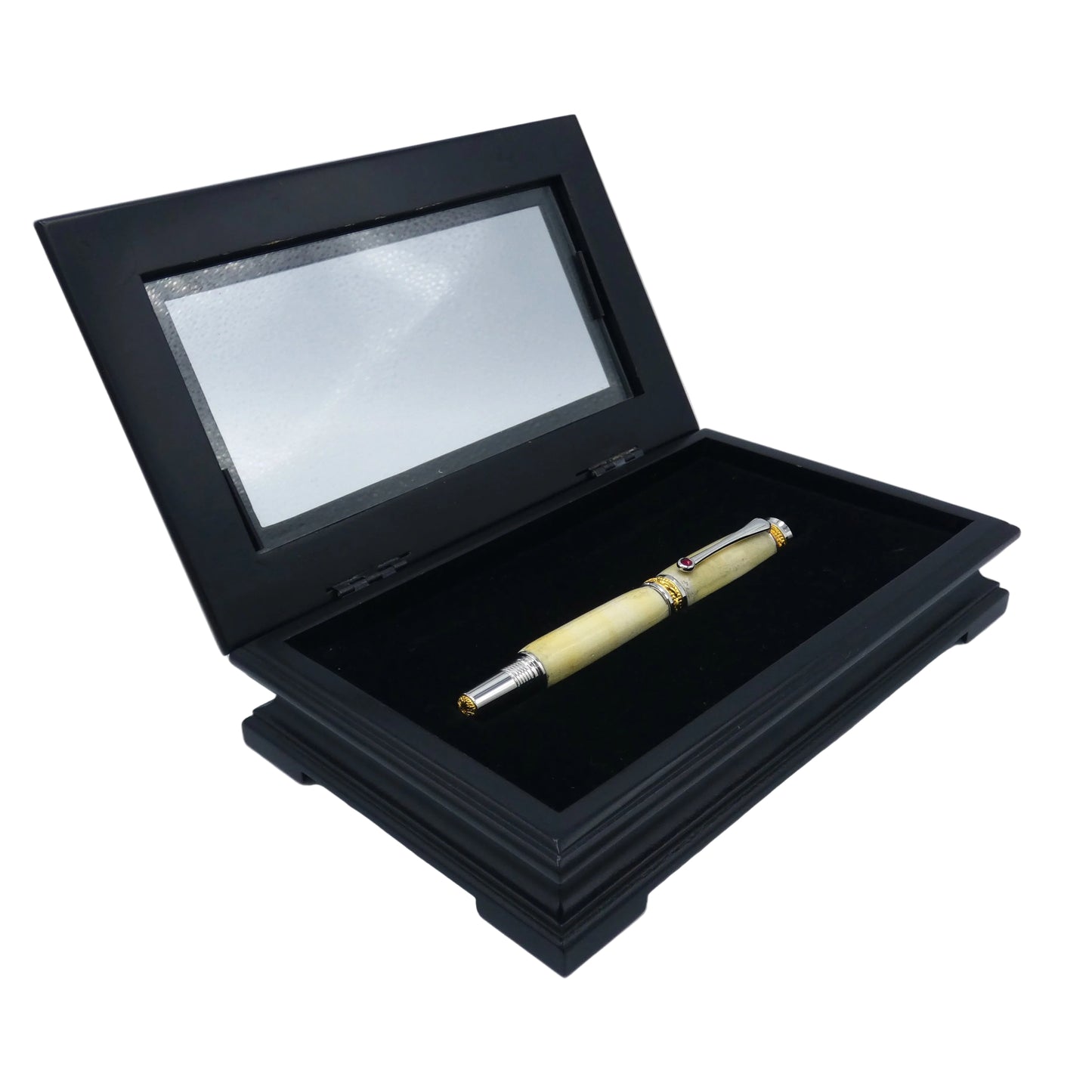 Woolly Mammoth Tusk Custom Made Rollerball Pen by Peter