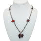 Sterling Silver Red Jasper Necklace