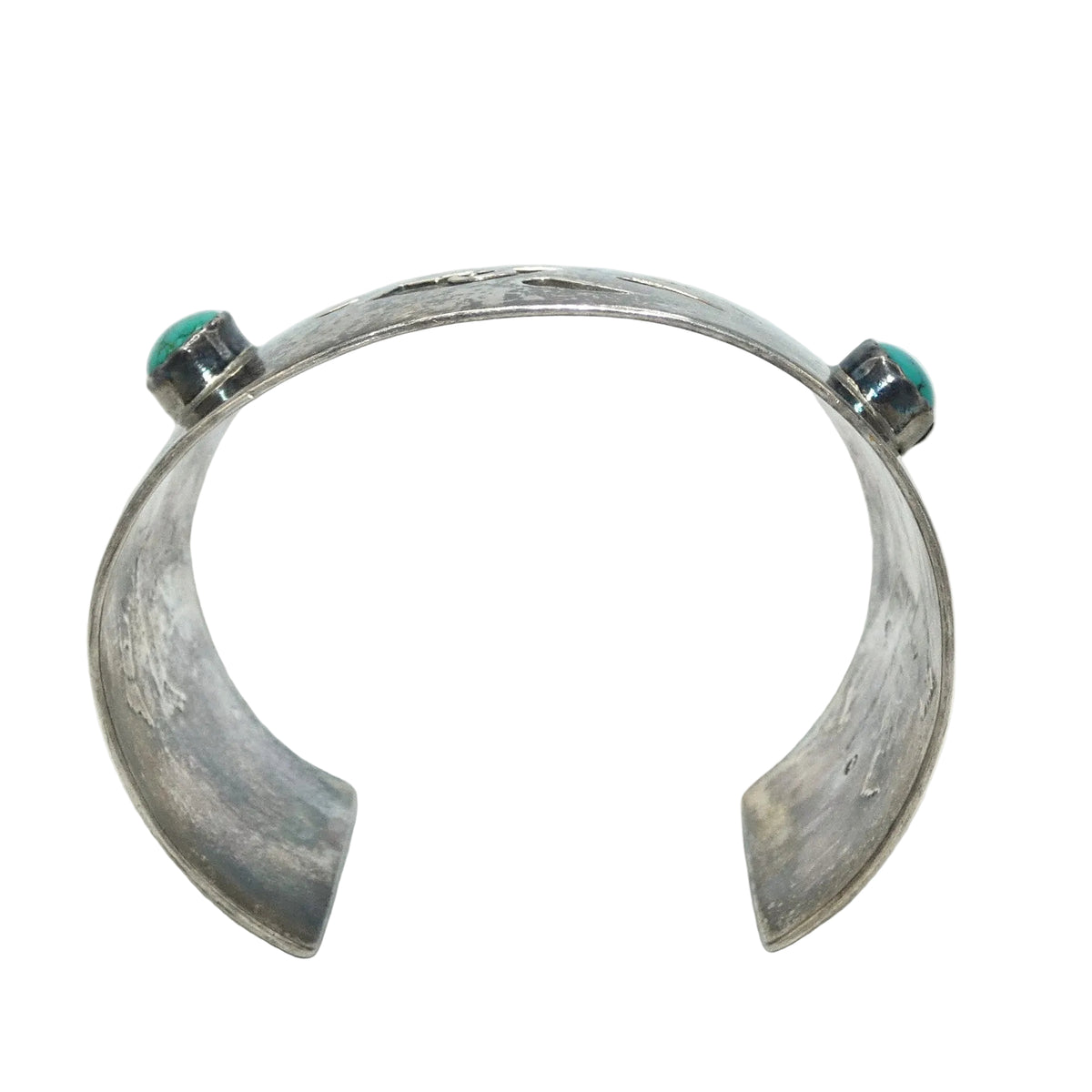 Vintage Geronimo Trading Post Sterling Silver Bear Paw Cuff Bracelet