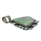 Vintage Chimney Butte Sterling Silver Turquoise Pendant