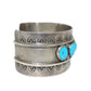 Sterling Silver Ida & Jackson Brown Turquoise Cuff