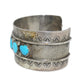 Sterling Silver Ida & Jackson Brown Turquoise Cuff