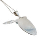 Vintage Sterling Silver Turquoise Arrow Pendant