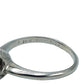 Mid Century 14k White gold Cluster 1 ct. Diamond Ring