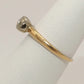 14K Gold Diamond Solitaire Ring
