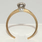 14K Gold Diamond Solitaire Ring