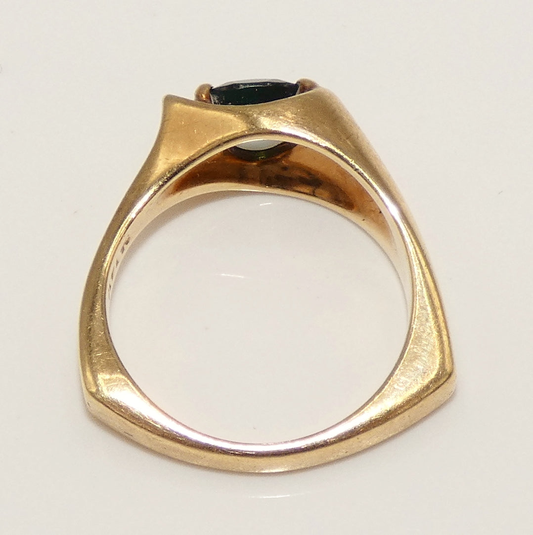 14K Gold Tanzanite Ring