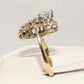 14K Gold Multi Diamond Ring