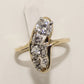 14K Gold Multi Diamond Ring