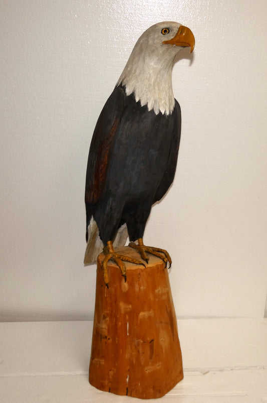 Hand Carved Eagle
