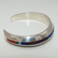 Jim Harrison Sterling Silver Inlay Cuff Bracelet