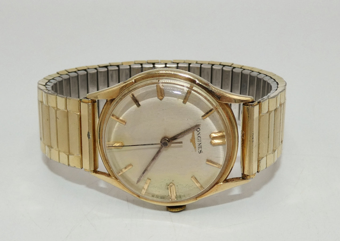14K Gold Longines 17J Manual Wind Men's Watch
