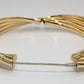 14K Gold Hinged Bracelet
