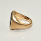 14K Gold Onyx 1940's Ring